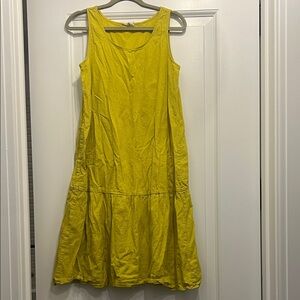 Eileen Fisher Sunny Yellow Midi Dress